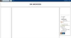 Desktop Screenshot of dnarchivess.blogspot.com