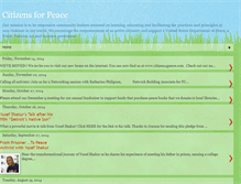 Tablet Screenshot of citizensforpeace11.blogspot.com