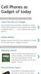 Mobile Screenshot of cellphonesasgadgets.blogspot.com