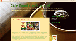 Desktop Screenshot of cafedemitasse.blogspot.com