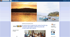 Desktop Screenshot of capacitacaoemturismoilheusbahia.blogspot.com