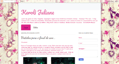 Desktop Screenshot of kerolijuliane.blogspot.com