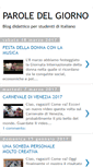 Mobile Screenshot of paroledelgiorno.blogspot.com