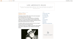 Desktop Screenshot of leearnoldsblog.blogspot.com