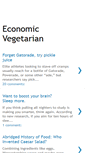 Mobile Screenshot of economic-vegetarian.blogspot.com