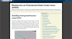Desktop Screenshot of integrated-structure.blogspot.com