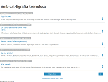 Tablet Screenshot of ambcalligrafiatremolosa.blogspot.com