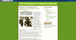 Desktop Screenshot of migracion-emigracion-inmigracion.blogspot.com