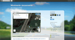 Desktop Screenshot of movimentojacarenema.blogspot.com