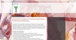 Desktop Screenshot of pharmafrontiers.blogspot.com