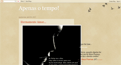 Desktop Screenshot of apenas-o-tempo.blogspot.com