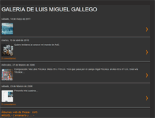 Tablet Screenshot of galeriadeluismiguelgallego.blogspot.com