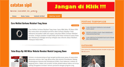 Desktop Screenshot of catatan-sipil.blogspot.com