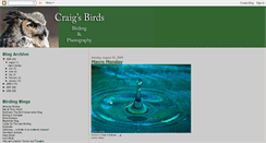 Desktop Screenshot of craigsbirds.blogspot.com