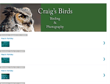 Tablet Screenshot of craigsbirds.blogspot.com