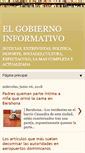 Mobile Screenshot of elgobiernoinformativo.blogspot.com