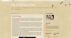 Desktop Screenshot of lisasordinaryday.blogspot.com