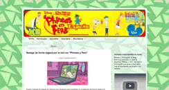 Desktop Screenshot of phineasyferbespana.blogspot.com