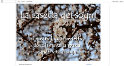 Desktop Screenshot of casettadeisogni.blogspot.com