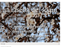 Tablet Screenshot of casettadeisogni.blogspot.com