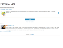 Tablet Screenshot of forrestlane.blogspot.com