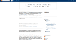 Desktop Screenshot of caminitodesantiagoencaracas.blogspot.com