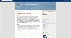 Desktop Screenshot of onagilebusinessanalysis.blogspot.com