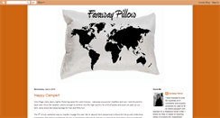 Desktop Screenshot of farawaypillow.blogspot.com