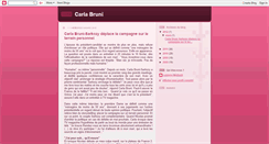 Desktop Screenshot of carla-bruni-bio.blogspot.com