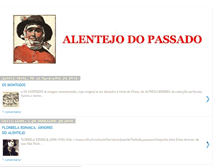 Tablet Screenshot of alentejodopassado.blogspot.com