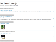 Tablet Screenshot of lopend-vuurtje.blogspot.com
