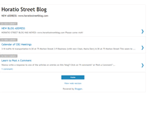 Tablet Screenshot of horatiostreet.blogspot.com