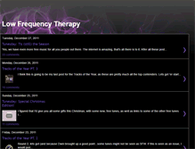 Tablet Screenshot of lowfrequencytherapy.blogspot.com