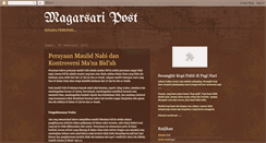 Desktop Screenshot of magarsari.blogspot.com