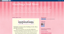 Desktop Screenshot of inspirationshandbags.blogspot.com