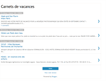 Tablet Screenshot of italie-vacances.blogspot.com
