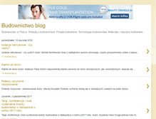 Tablet Screenshot of budownictwoblog.blogspot.com