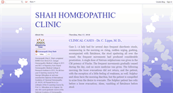 Desktop Screenshot of homeopathvirajshah.blogspot.com