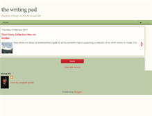 Tablet Screenshot of jottingsfromthewritingpad.blogspot.com