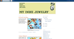 Desktop Screenshot of myindiejewelry.blogspot.com