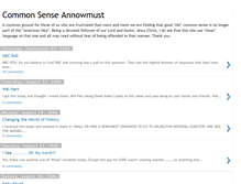 Tablet Screenshot of commonsenseannowmust.blogspot.com