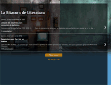 Tablet Screenshot of labitacoradeliteratura24.blogspot.com