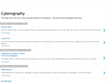 Tablet Screenshot of cyberography.blogspot.com