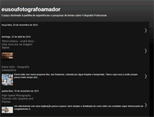 Tablet Screenshot of eusoufotografoamador.blogspot.com