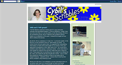 Desktop Screenshot of cybilsscribbles.blogspot.com