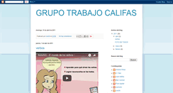Desktop Screenshot of grupotrabajocalifas.blogspot.com
