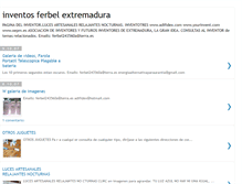 Tablet Screenshot of inventosferbelextremadura.blogspot.com