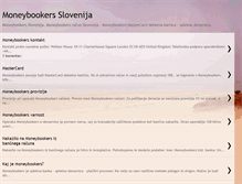 Tablet Screenshot of moneybookers-slovenija.blogspot.com
