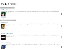 Tablet Screenshot of bradbellfamily.blogspot.com