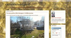 Desktop Screenshot of odlasintradgard.blogspot.com